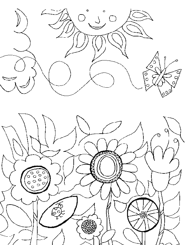 Coloriage 39 Fleurs