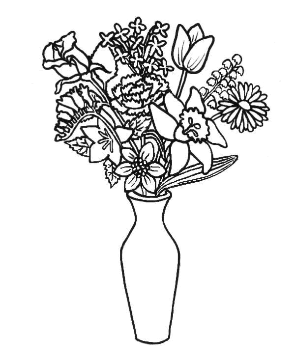 Coloriage 55 Fleurs