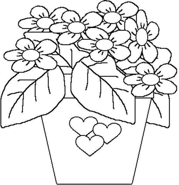 Coloriage 59 Fleurs