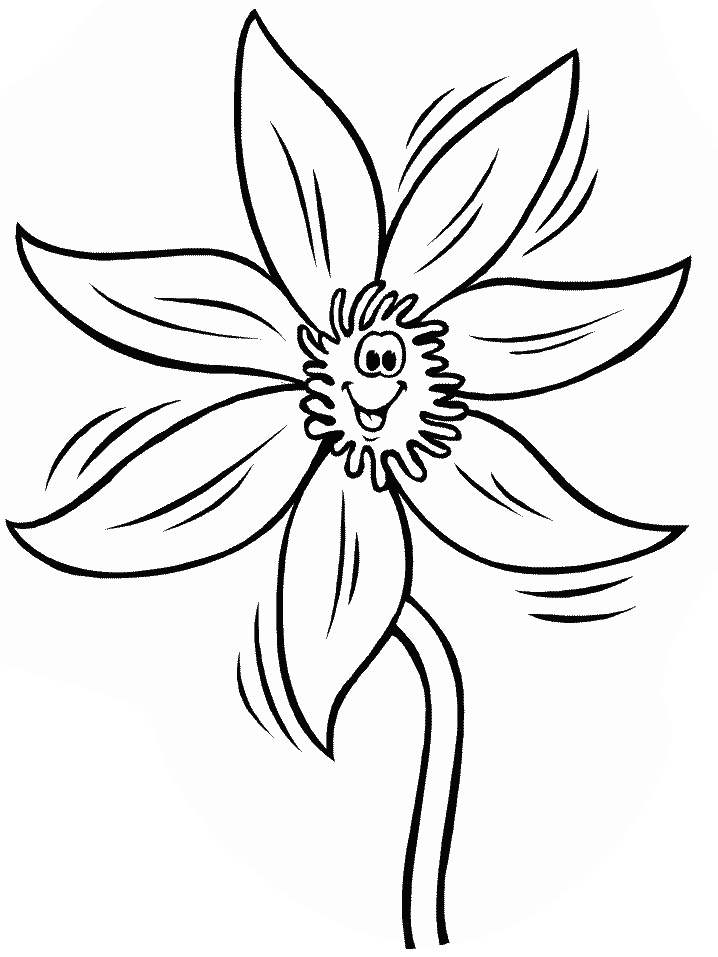 Coloriage 84 Fleurs