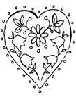 Coloriage Fleurs 105