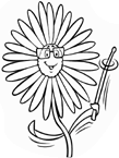 Coloriage Fleurs 106