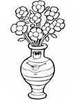 Coloriage Fleurs 128