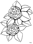 Coloriage Fleurs 130