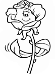 Coloriage Fleurs 141