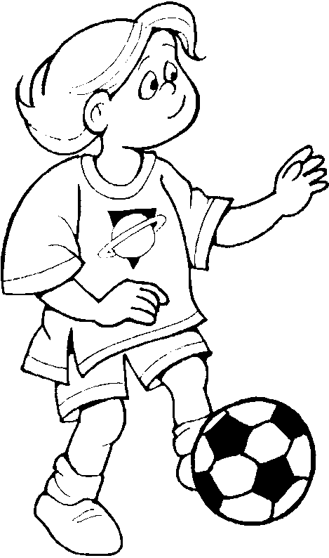 Coloriage 1 Football