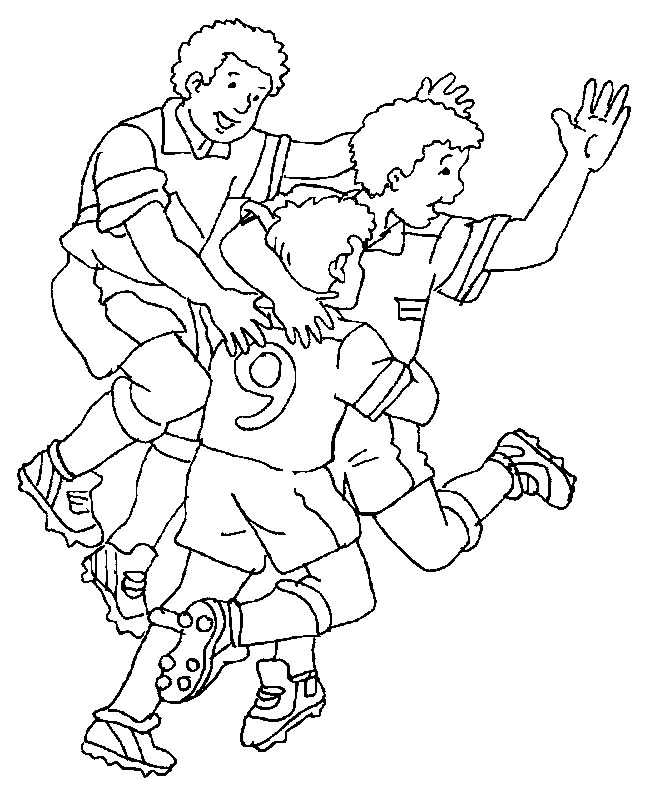 Coloriage 22 Football