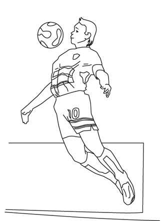 Coloriage 38 Football