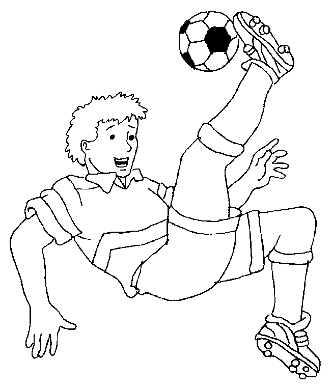 Coloriage 4 Football