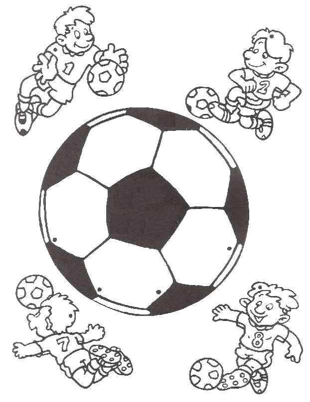 Coloriage 43 Football