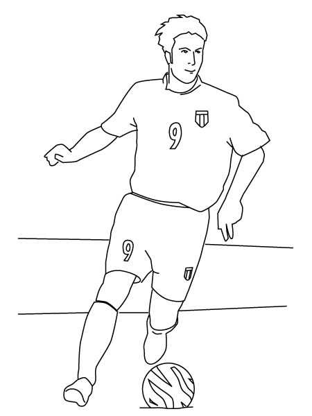 Coloriage 47 Football