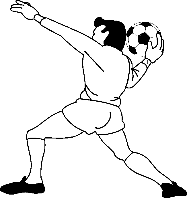 Coloriage 5 Football