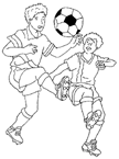 Coloriage Football 13