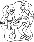 Coloriage Football 17