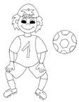 Coloriage Football 20