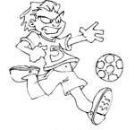 Coloriage Football 24