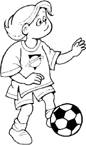 Coloriage Football 27