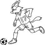 Coloriage Football 39