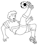 Coloriage Football 4