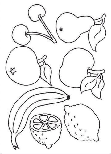 Coloriage 12 Fruits et legumes