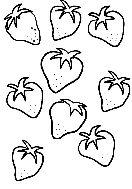 Coloriage 27 Fruits et legumes