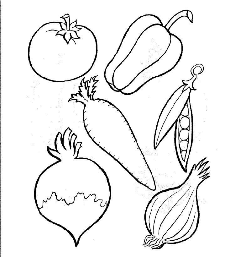 Coloriage 35 Fruits et legumes