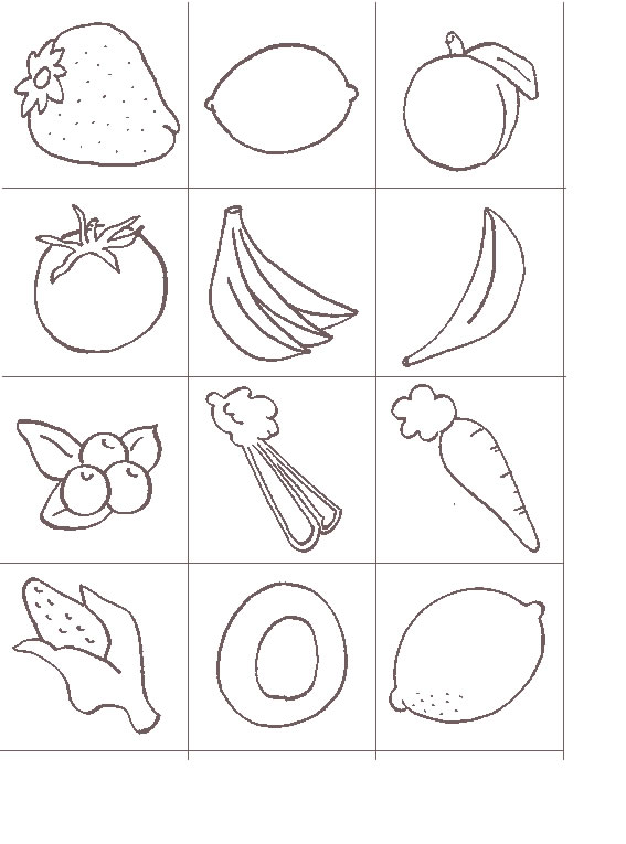 Coloriage 36 Fruits et legumes