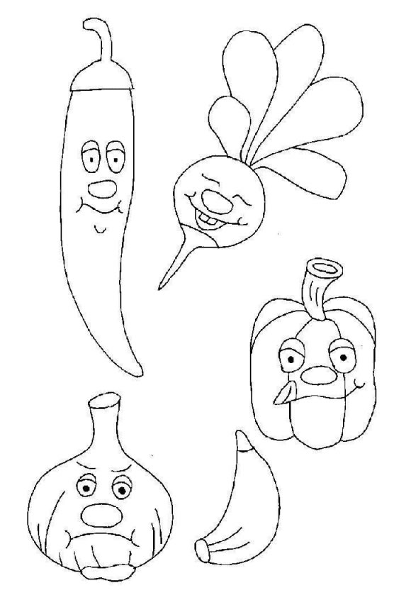 Coloriage 41 Fruits et legumes