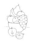 Coloriage Fruits et legumes 21