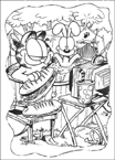 Coloriage Garfield 62