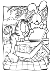 Coloriage Garfield 85