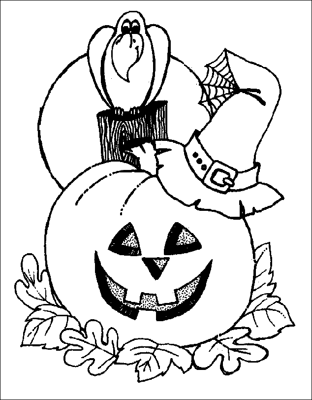 Coloriage 10 Halloween