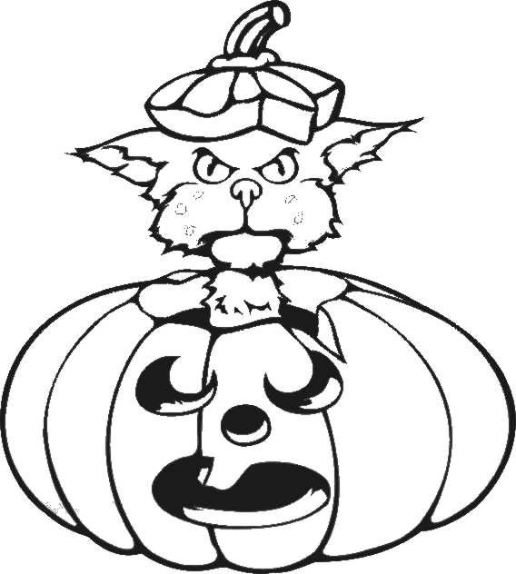 Coloriage 105 Halloween