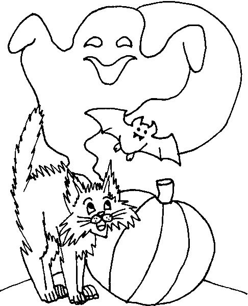 Coloriage 107 Halloween