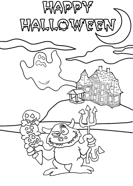 Coloriage 118 Halloween