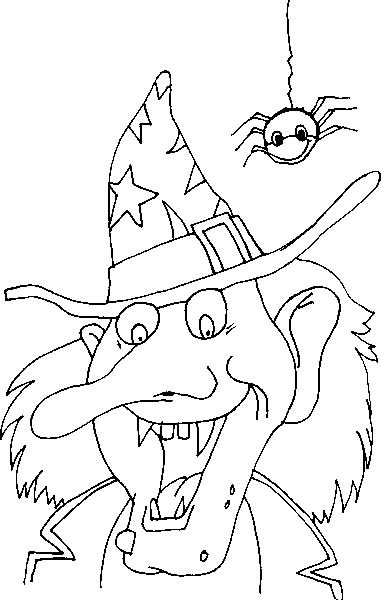 Coloriage 121 Halloween