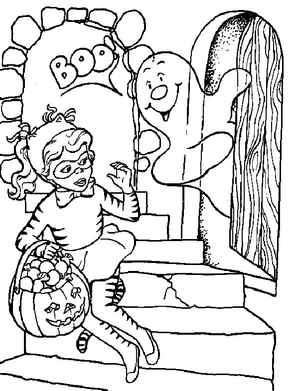 Coloriage 129 Halloween