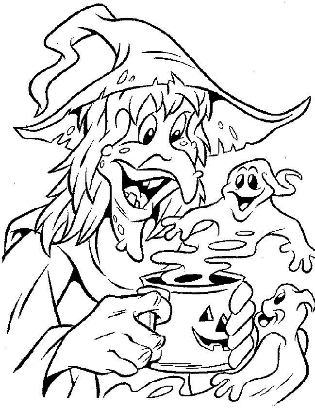 Coloriage 131 Halloween