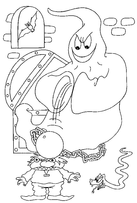 Coloriage 14 Halloween