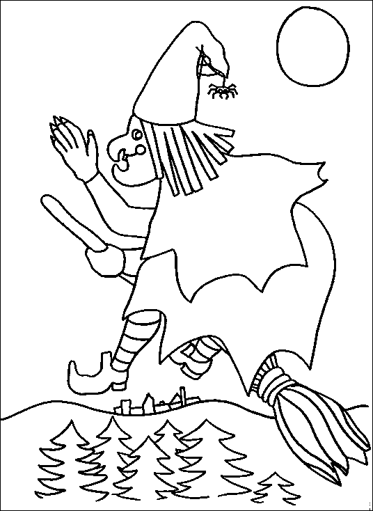 Coloriage 17 Halloween