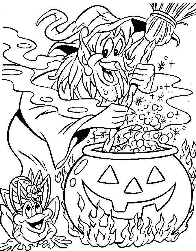 Coloriage 54 Halloween