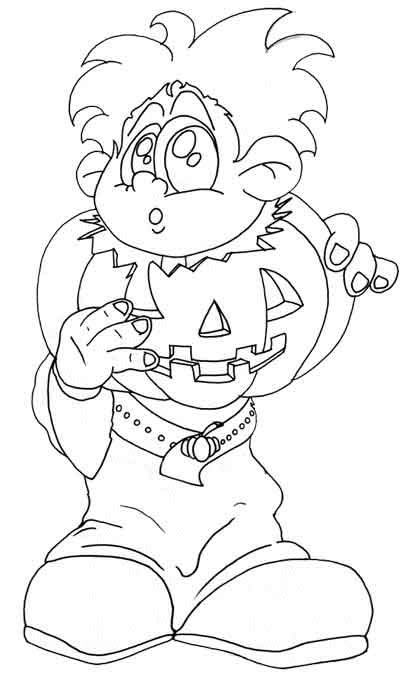 Coloriage 84 Halloween