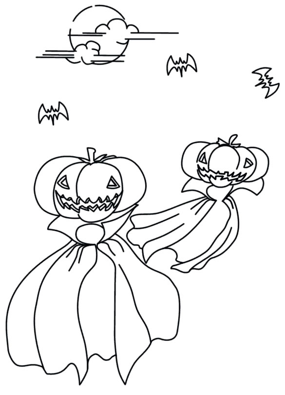 Coloriage 86 Halloween