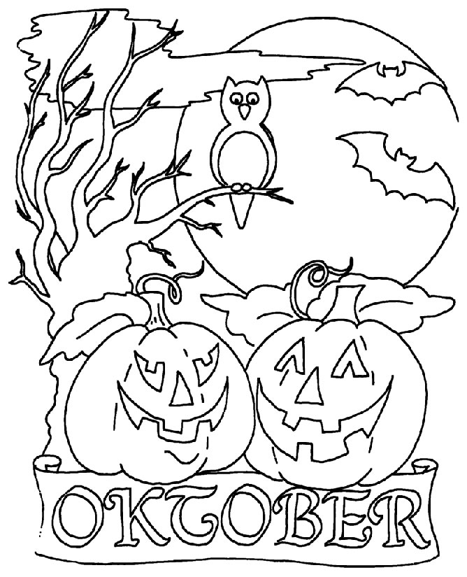 Coloriage 87 Halloween