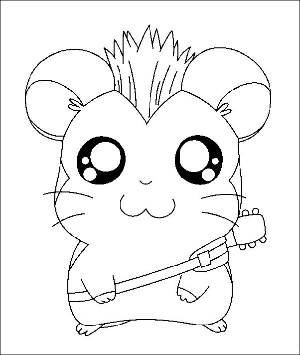 Coloriage 1 Hamtaro