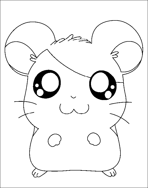 Coloriage 11 Hamtaro