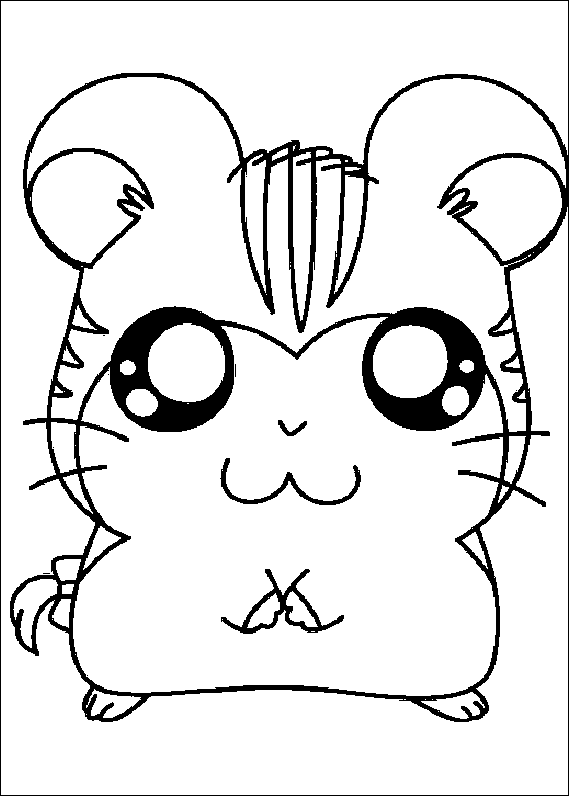 Coloriage 16 Hamtaro