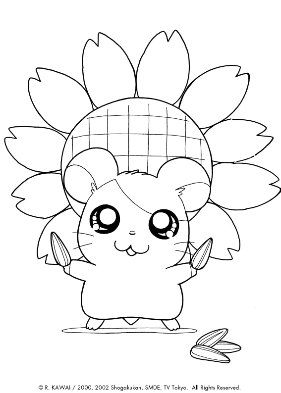 Coloriage 20 Hamtaro