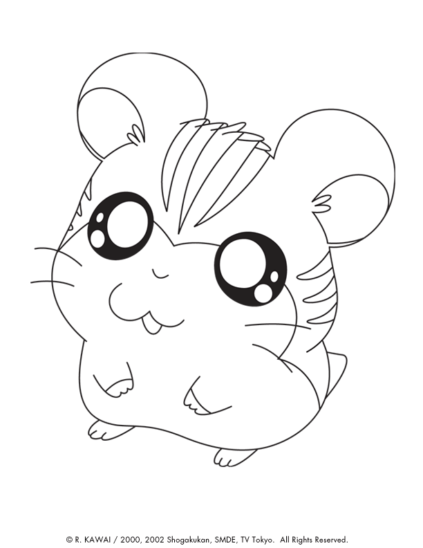 Coloriage 22 Hamtaro