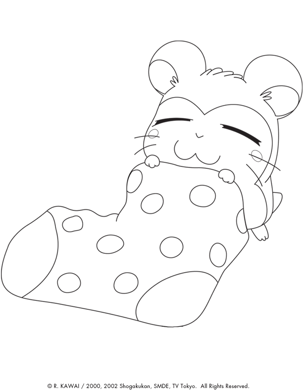 Coloriage 23 Hamtaro